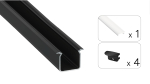 TEKKNI SKAGEN Set, schwarz, gefroren Abdeckung, 2,02 m 2 2.0