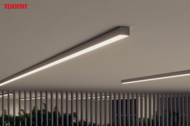 TEKKNI NORS Set, silber, transparent Abdeckung, 3 m