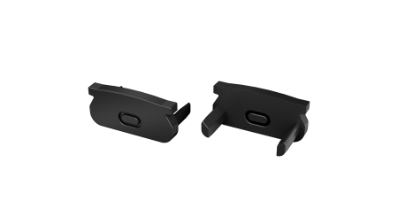 Endkappe für LED Profil TEKKNI+ ORRE+ schwarz