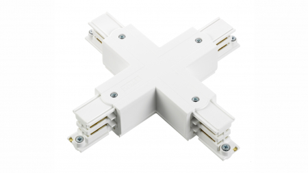Querverbinder + 3-Phasen-Stromschiene XTS38-3 Weiß