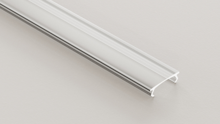 Abdeckung für Profil TEKKNI+ S14+ PMMA transparent 2,02 m