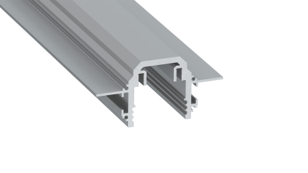 Lumines Profil Typ DURO Silber, eloxiert, 3 m