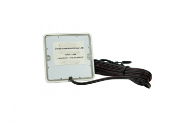 Möbel-Aufbauleuchte, quadratisch, Aluminium, 1,5 W, neutralweiß