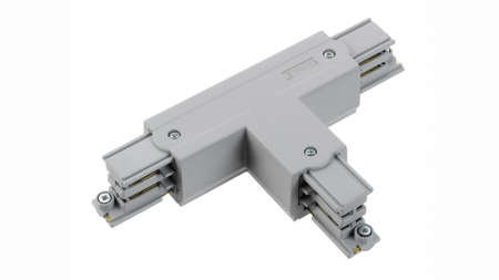 T-Stecker für 3-Phasen-Stromschiene XTS39-1 Grau