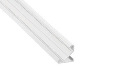 TEKKNI+ Profil Typ BARDE+ Weiß, lackiert 2,02 m