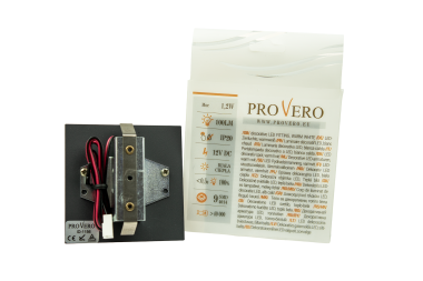 LED-Treppenleuchte 12V DECORUS B. Warm, Schwarz