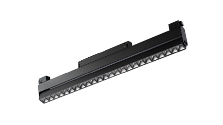 LUMINES GENESIS Magnetisches Licht GRILLE + 24 W UGR SMART schwarz