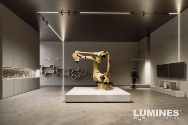 LUMINES SOLVIA Profil schwarz eloxiert 3 m