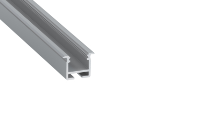 Lumines Profil Typ inFLEXA Silber, eloxiert, 1 m