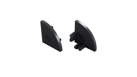 Endkappe für LED Profil TEKKNI ARRE schwarz