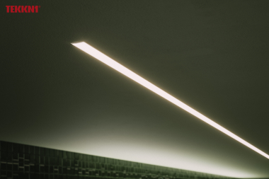 TEKKNI MOSSO Set, schwarz, transparent Abdeckung, 3 m