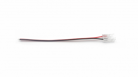 LED Stecker PRO B MINI 2PIN 8mm 1-seitig mit Kabel