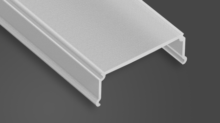 Abdeckung für Profil LUMINES LIFT ONE Fractal PC opal 3 m