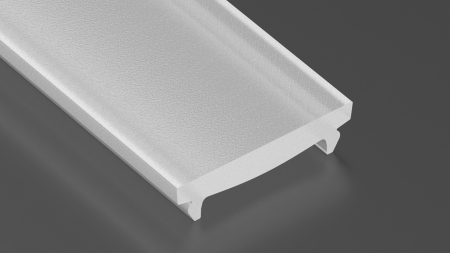 Abdeckung für Profil Lumines DOUBLE FLEX opal 1 m