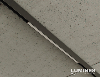 LUMINES GENESIS Magnetisches Licht LINEAR 24 W SMART schwarz