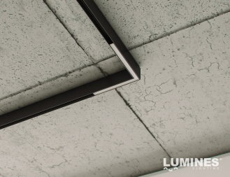 LUMINES GENESIS Magnetisches Licht LINEAR horizontal 90° 24 W CCT schwarz