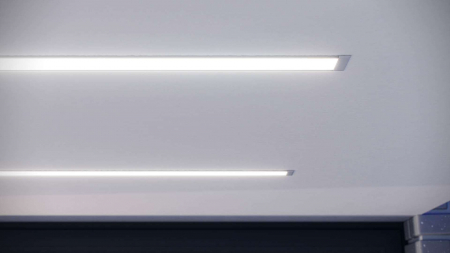 Lumines Profil Typ INSO Schwarz, lackiert, 2 m