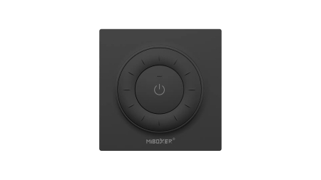 MiBoxer RF 2.4G Funk-Wandfernbedienung 1 Zone MONO/CCT schwarz K3B
