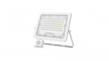LED Flutlicht 50W NW SMD IP65 PIR, Weiß