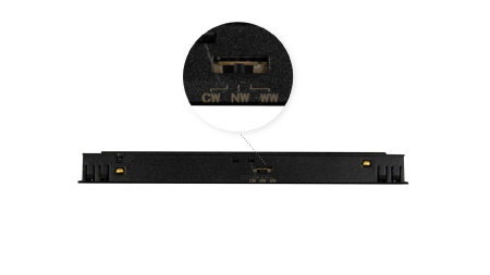 LUMINES GENESIS Magnet-Leuchte LINEAR horizontal 90° 24 W CCT weiß