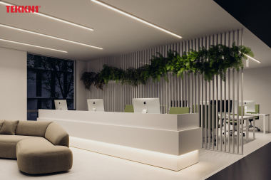 TEKKNI SELDE Set, silber, transparent Abdeckung, 3 m