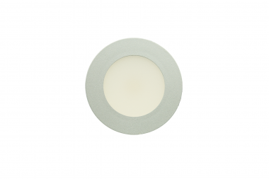 Möbel-Einbauleuchte, rund, Grau, 2 W, neutralweiß