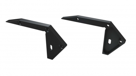 Endkappe Aluminium für LED Profil LUMINES SCALA schwarz recht mit Öffnung