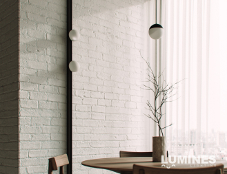 LUMINES GENESIS Magnetisches Licht GLOBE 10 W 4000 K schwarz