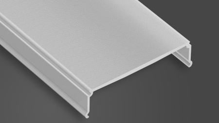 Abdeckung für Profil LUMINES LIFT TWO Fractal PC opal 3 m