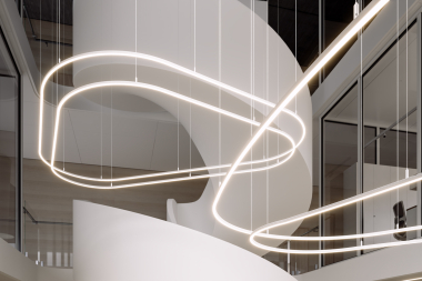 Lumines Profil Typ inFLEXA Weiß, lackiert, 3 m