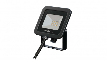 LED Flutlicht DRAGO 3Y 10W Neutralweiß SMD IP65 SLIM, schwarz