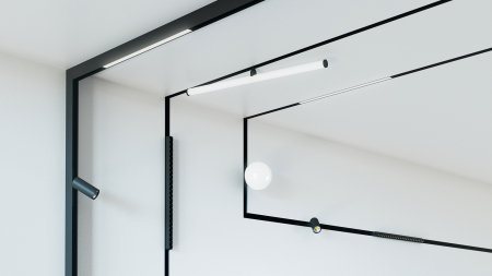 LUMINES GENESIS Magnetisches Licht LINEAR 24 W CCT schwarz