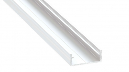 Lumines Profil Typ DUAL Weiß, lackiert, 3 m