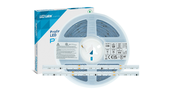 LED-Streifen PROFI 24 V 3150 LED COB 11 W RGB SPI