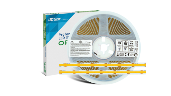 LED-Streifen OPTI 12 V 2400 LED COB 10 W 3000 K