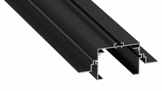 Lumines Profil Typ Talia M4, Schwarz, lackiert 3 m
