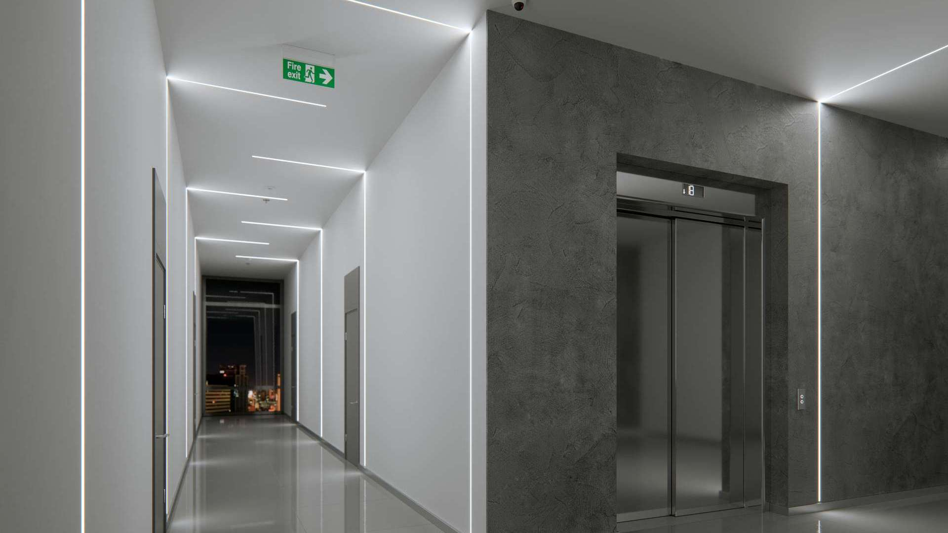 Lumines Profil Typ Mono Schwarz, lackiert, 1 m