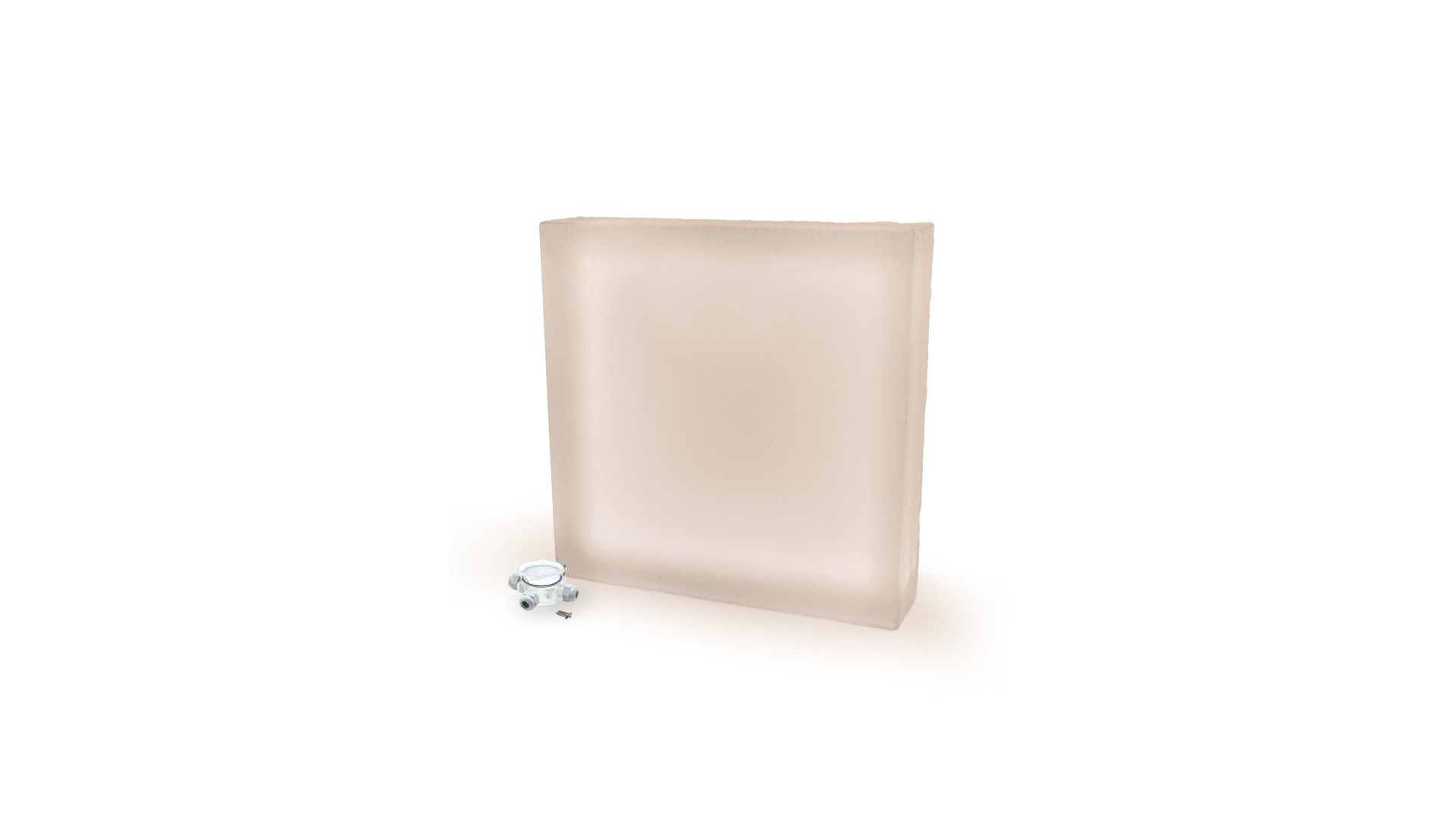 Leuchtende Pflastersteinplatte 40x40 RGB