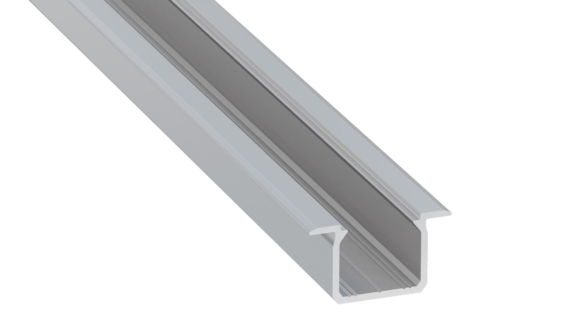 Lumines Profil Typ U Nicht eloxiert, 2,02 m