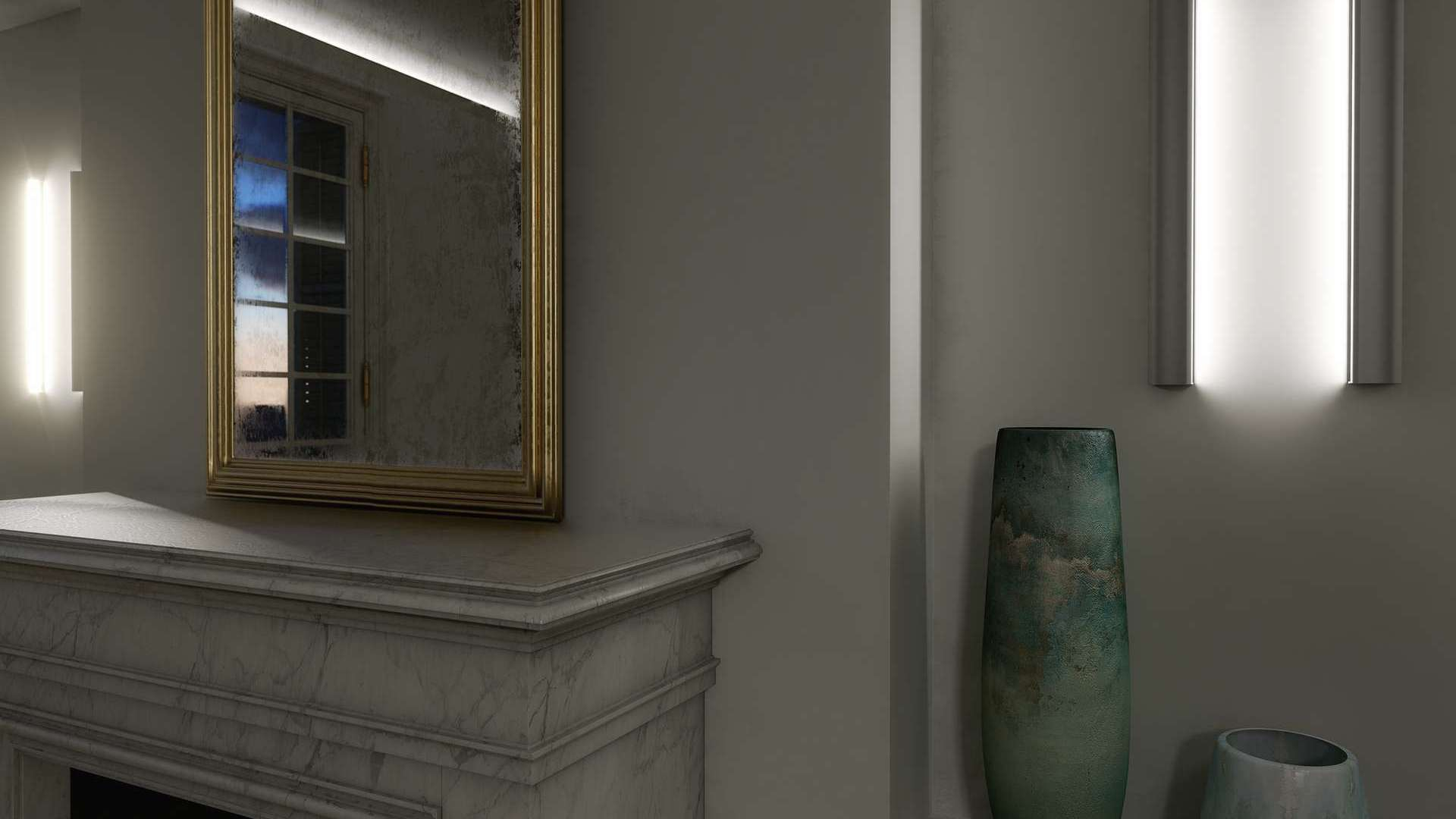 Lumines Profil Typ CONVA Silber, eloxiert, 3 m