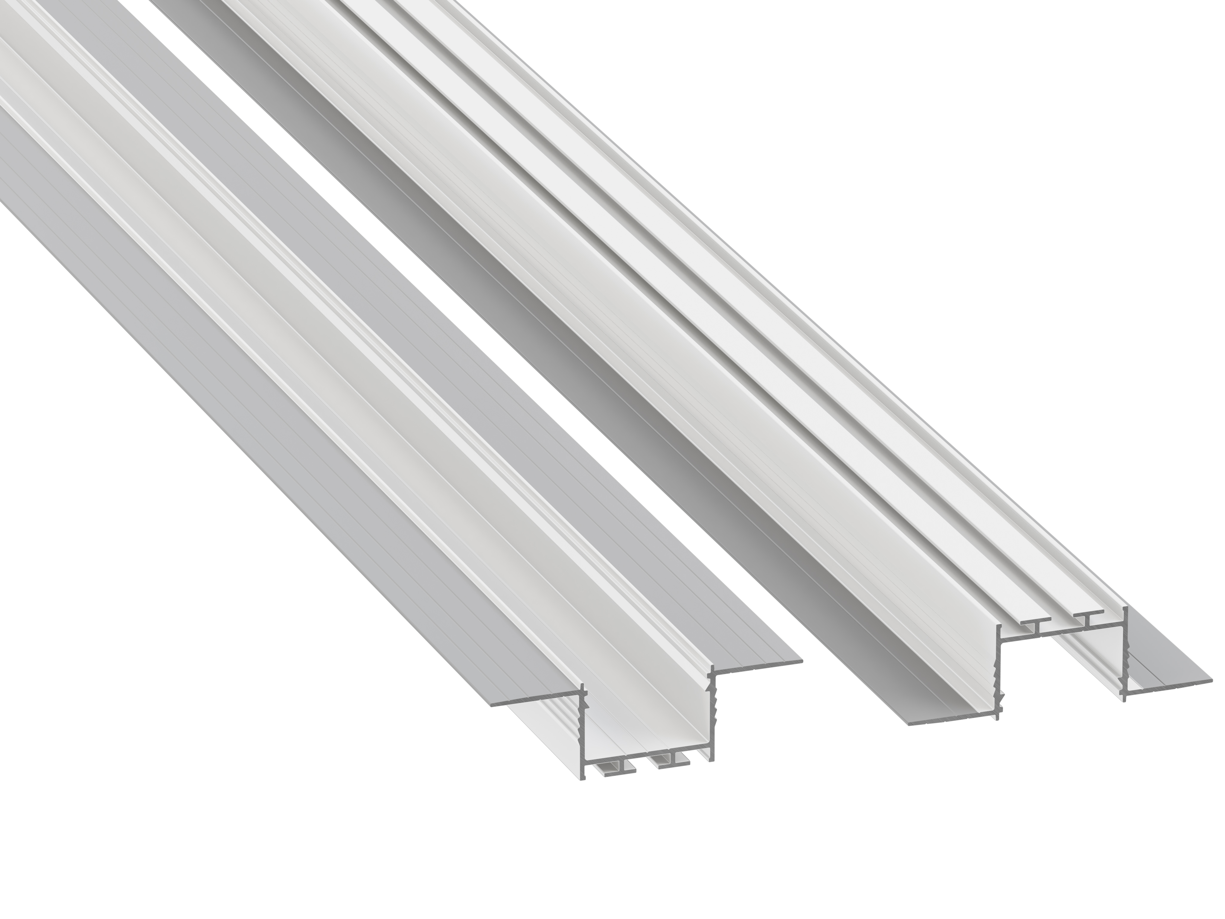 Lumines Profil Typ akin Weiß, lackiert, 1 m