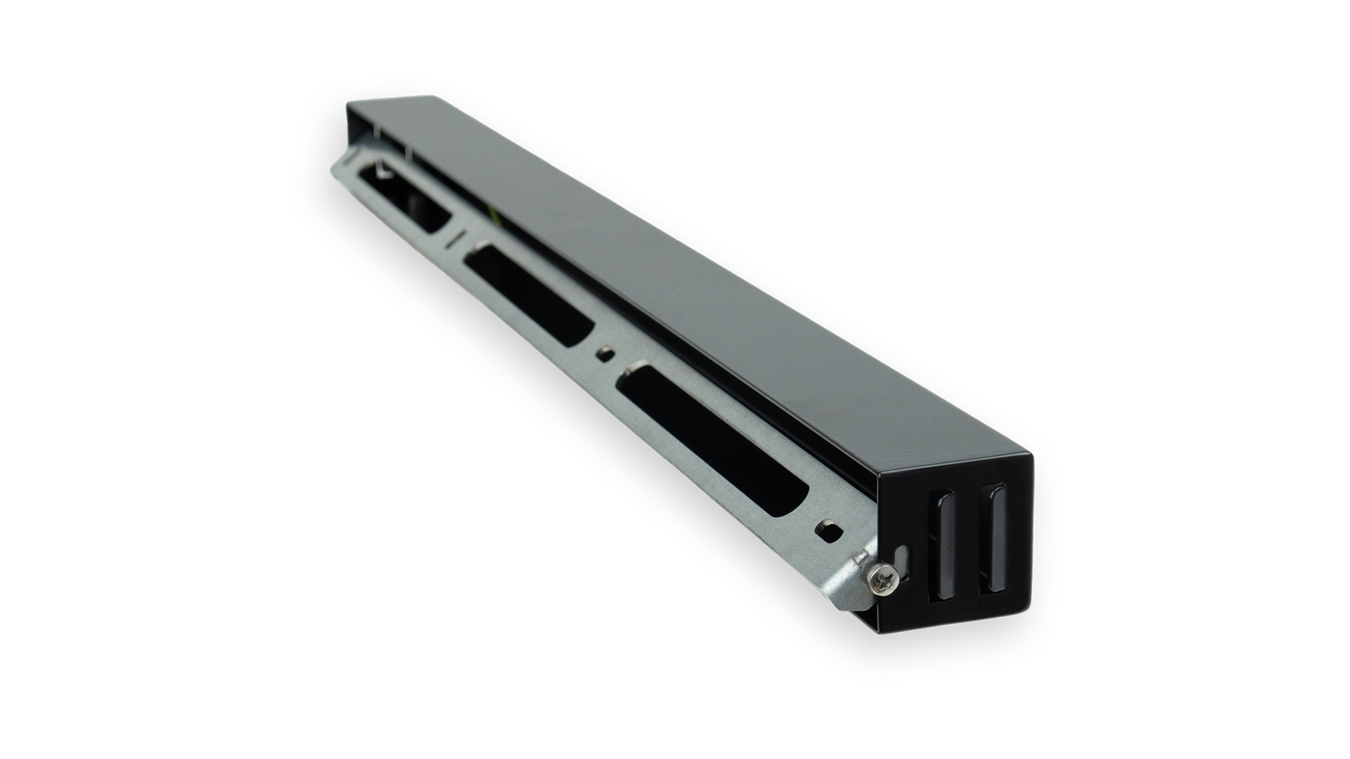 SCHEINDECKE 550x40x40mm, Schwarz - SET