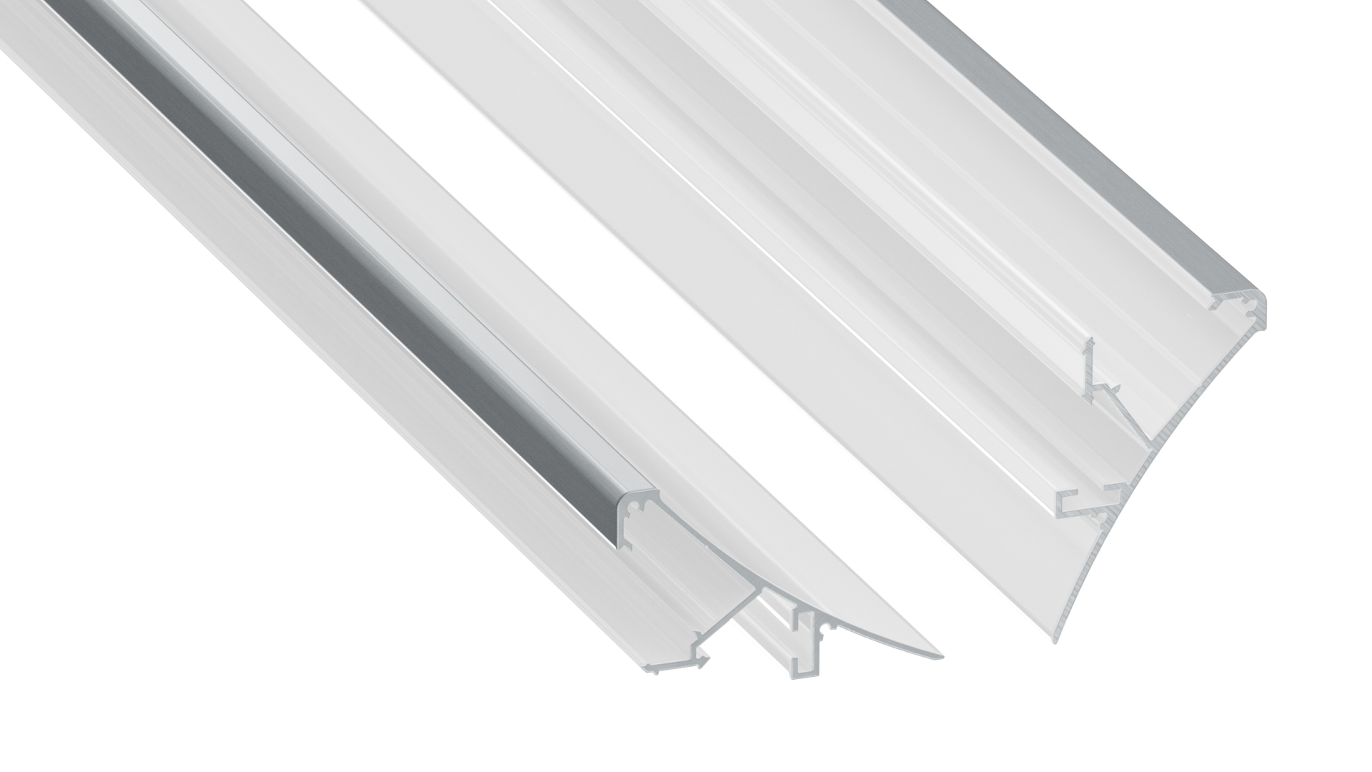 Lumines Profil Typ LOGI Weiß, lackiert, 1 m