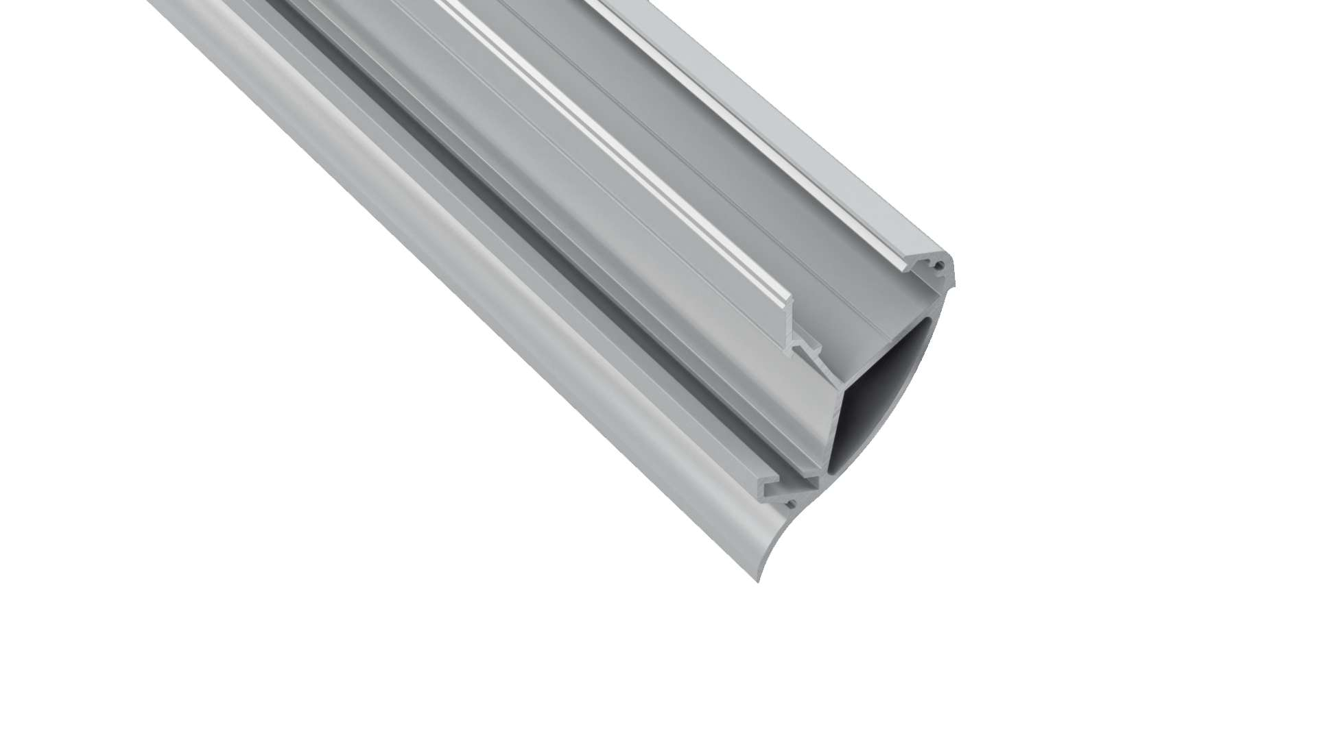 Lumines Profil Typ CONVA Silber, eloxiert, 3 m