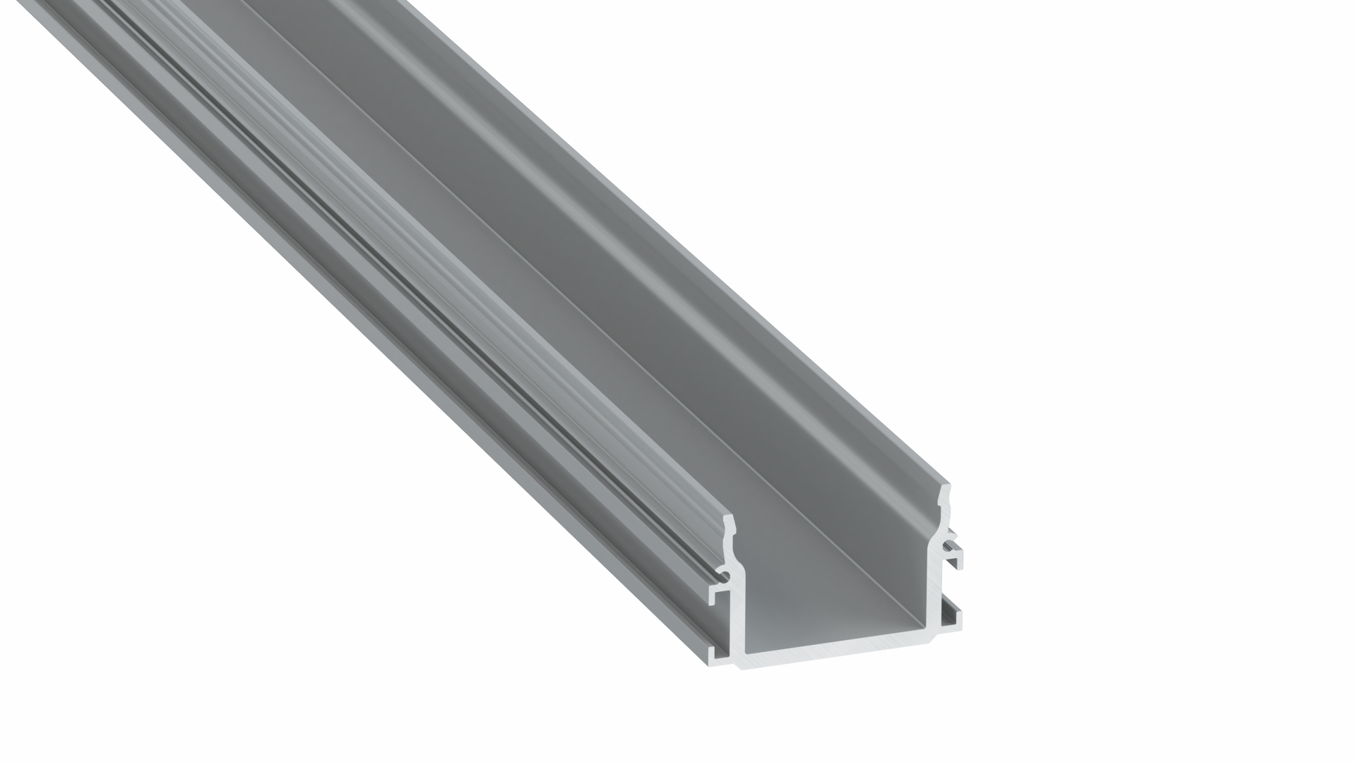 Lumines Profil Typ Strada M1 Silber, eloxiert, 1 m