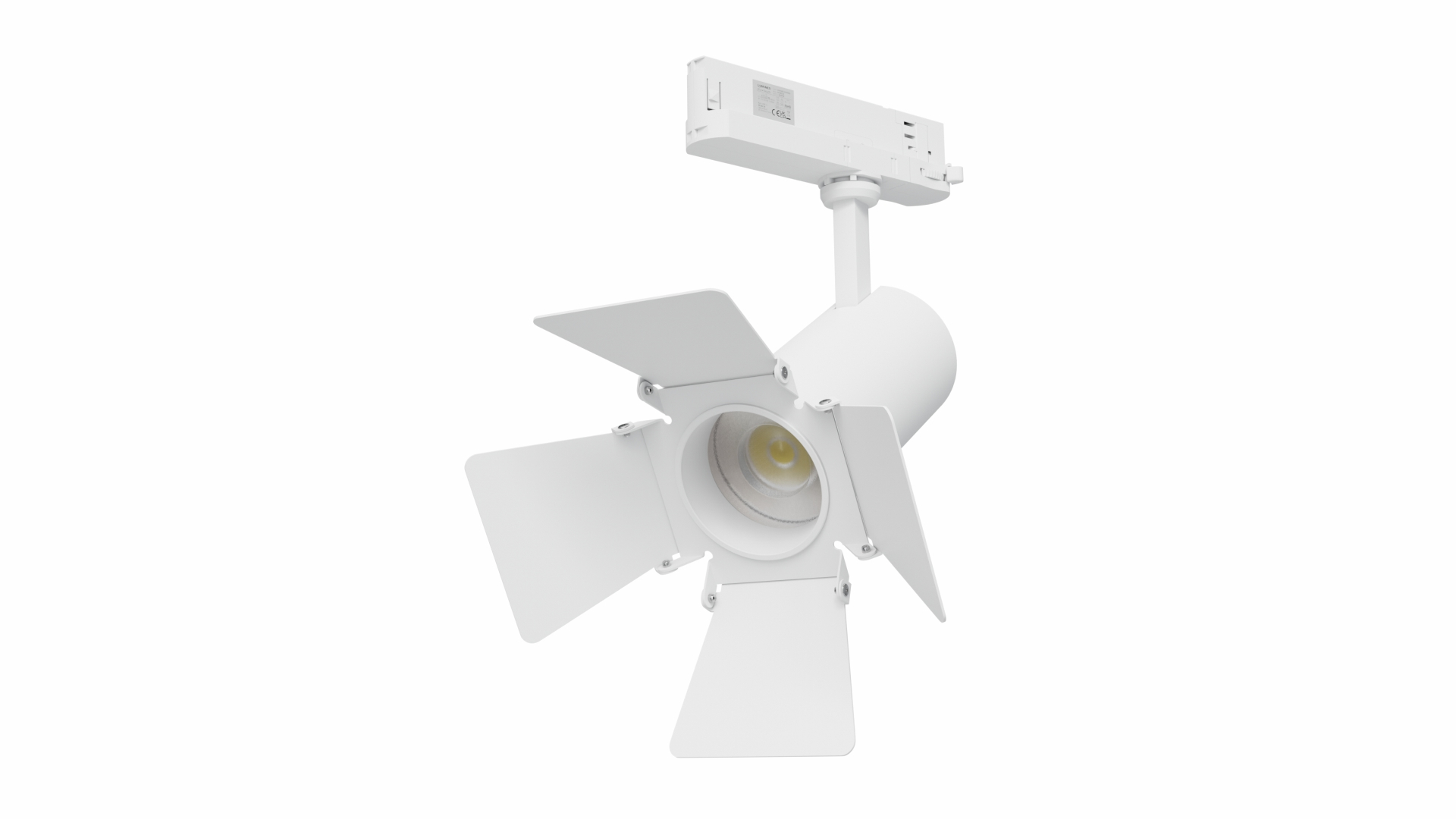 LUMINES ELYSIUM 3-Phasen-LED 30W 4000 K 38° >90 WEISS