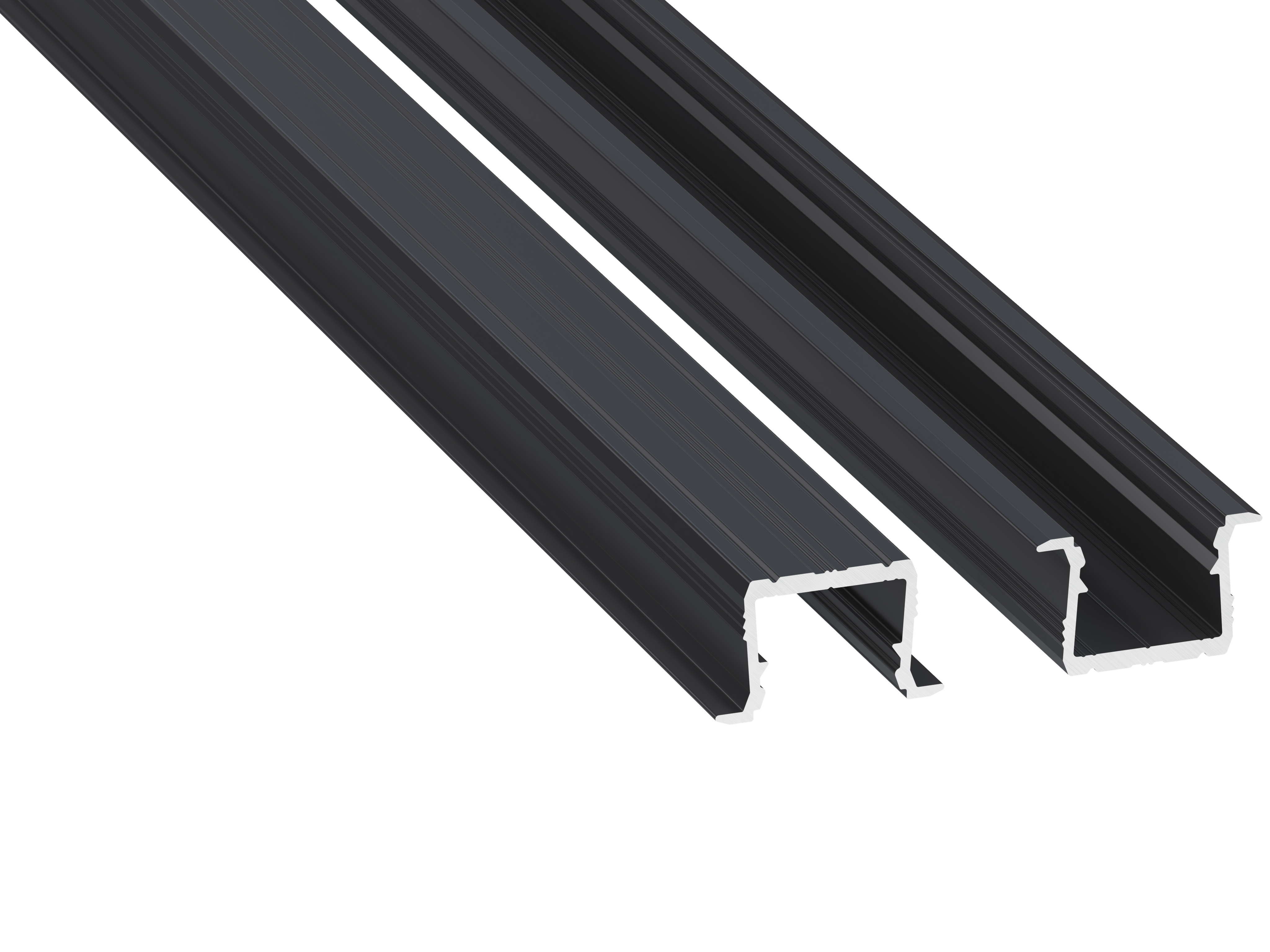 Lumines Profil Typ axin Rock Anthracite, lackiert, 1 m