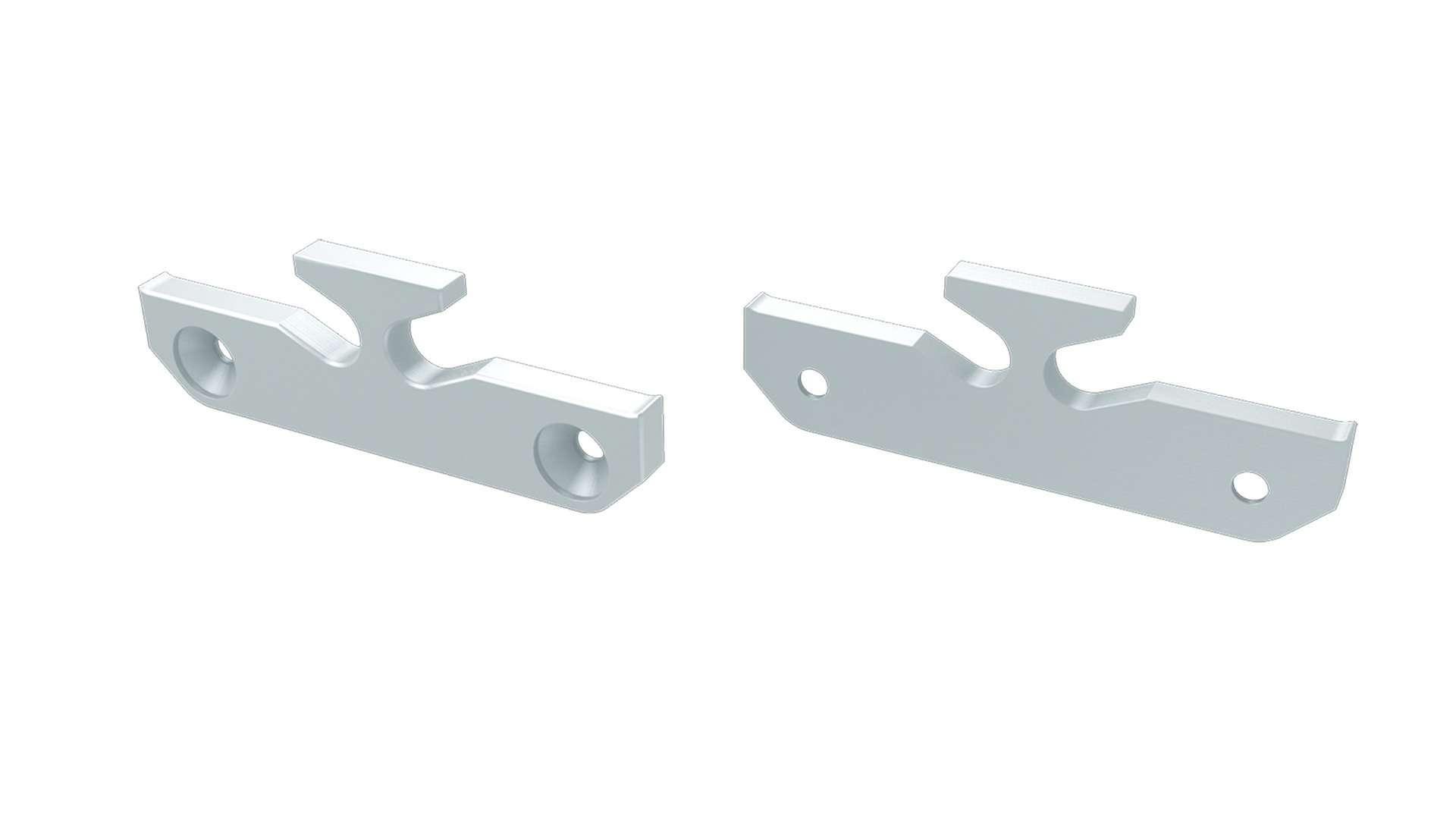 Endkappe Aluminium für LED Profil LUMINES TALIA M1 weiß