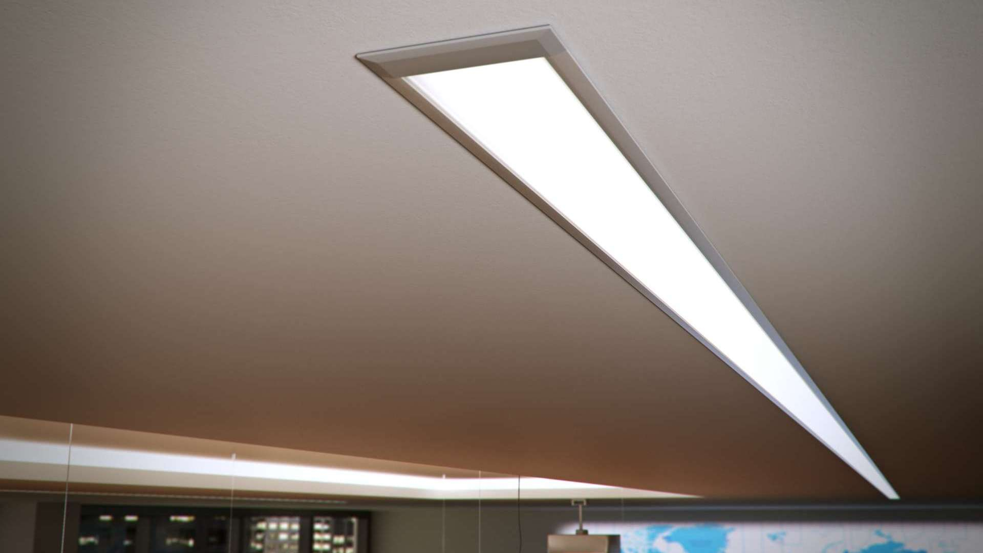 Abdeckung für Profil Lumines WIDE PMMA frosteded Milchweiß 2,02 m