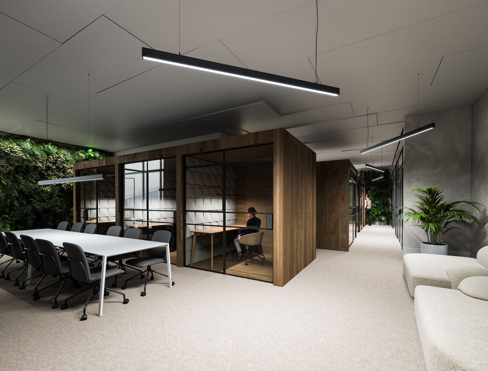 Lumines Profil Typ Foldo Silber, eloxiert, 1 m